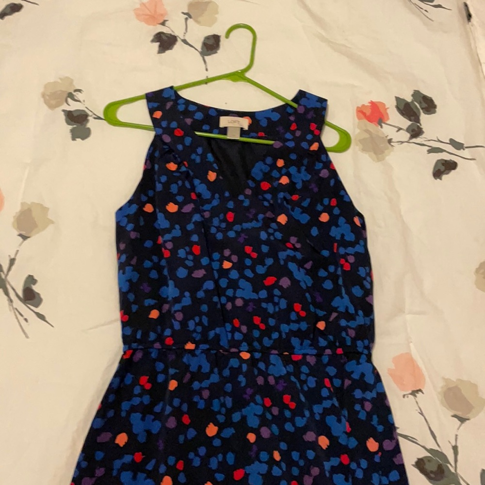 Navy dress from Loft size 10